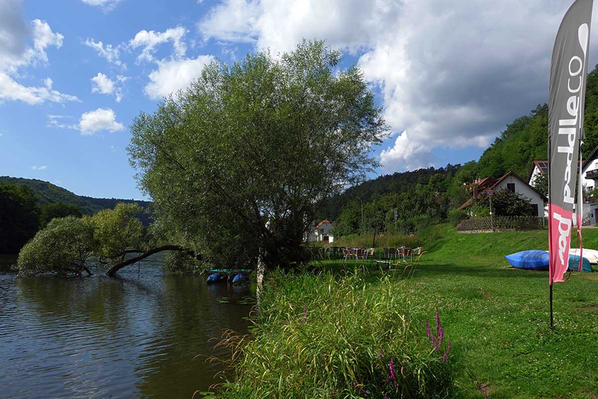 Anlegestelle für Kajaks und Kanus in Pielenhofen