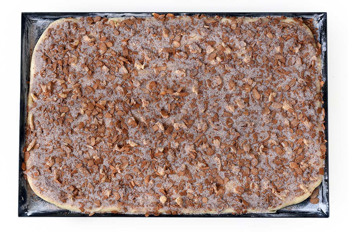 Hefeteig mit Zimtzucker